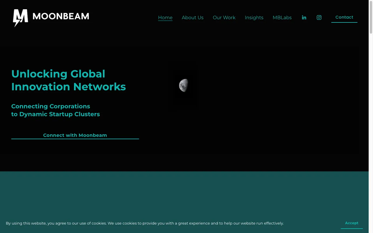 Moonbeam Exchange — preview screenshot