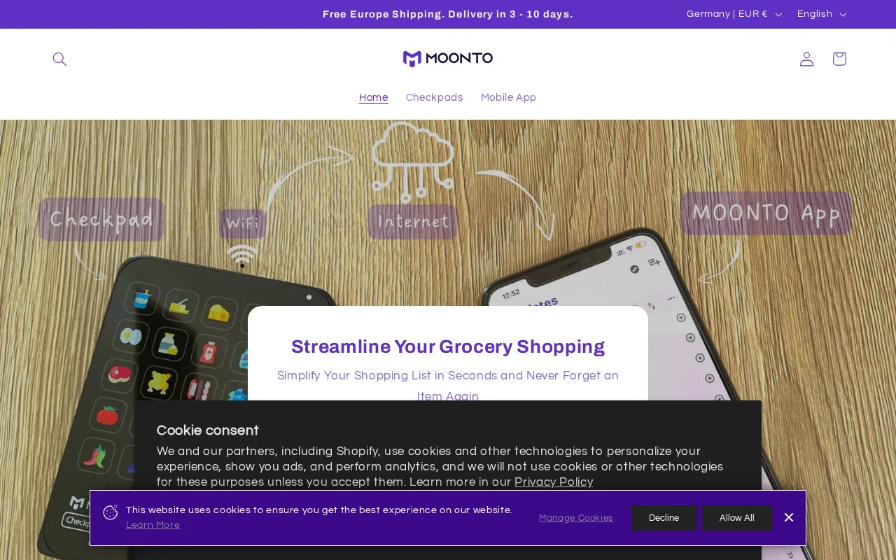 Moonto — preview screenshot