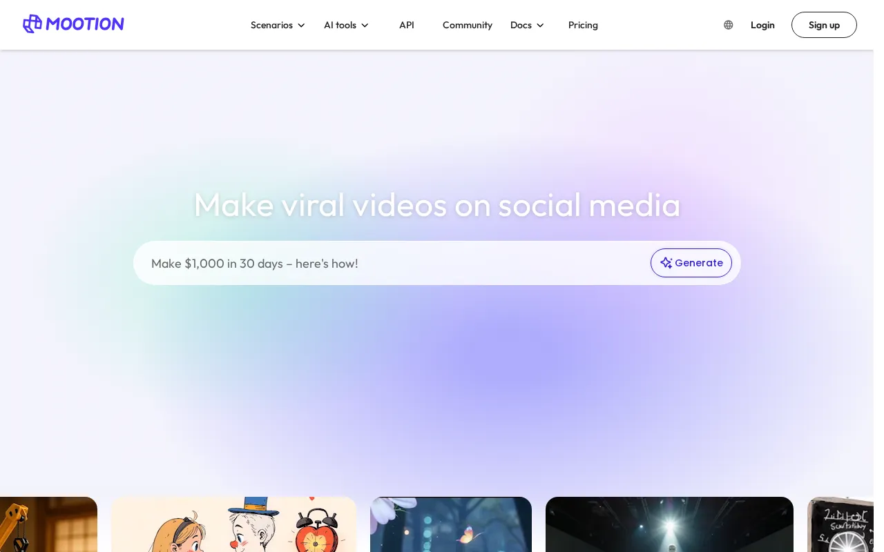 Mootion — preview screenshot
