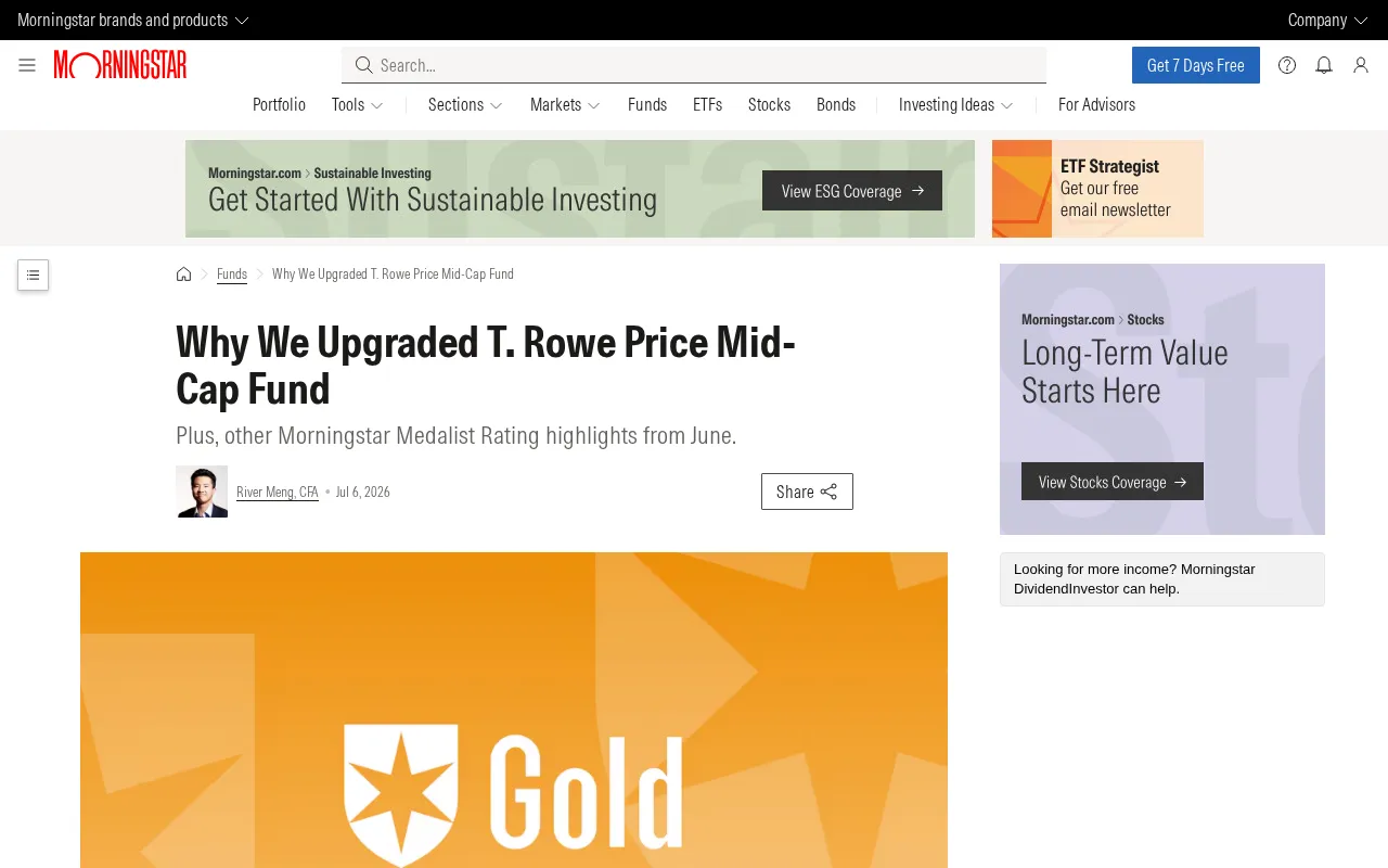 Morningstar — pricing page