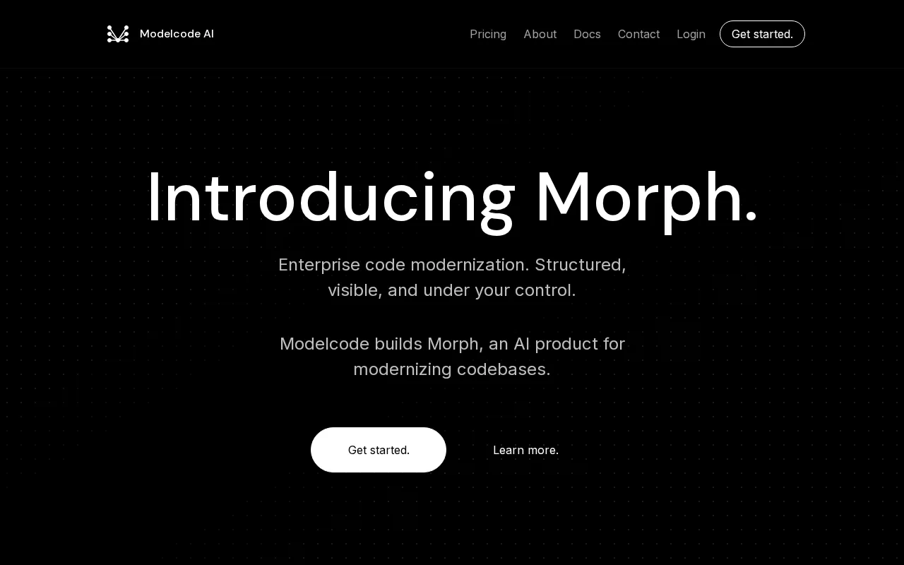 Morph by Modelcode — preview screenshot