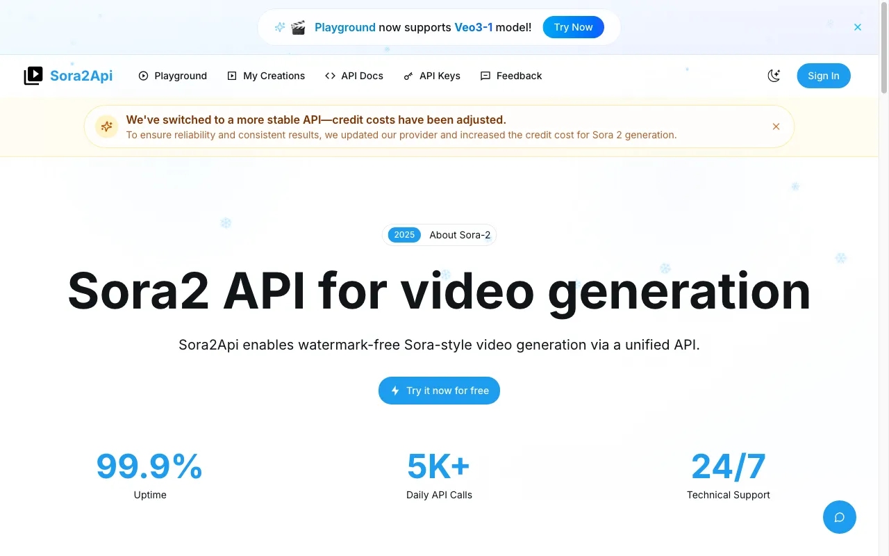 Sora2Api — preview screenshot