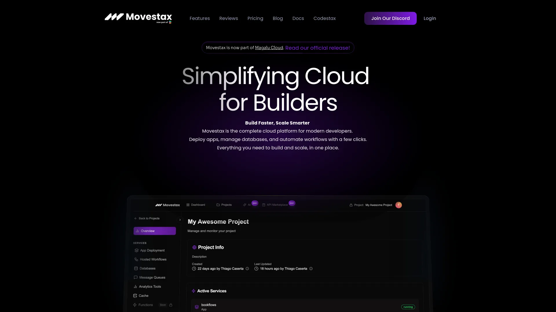 Movestax — preview screenshot