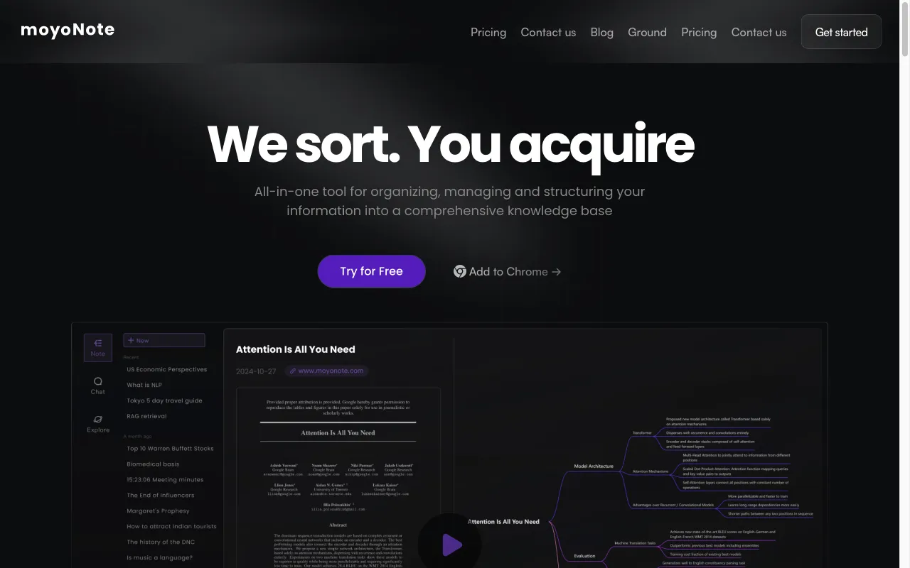 moyoNote — preview screenshot