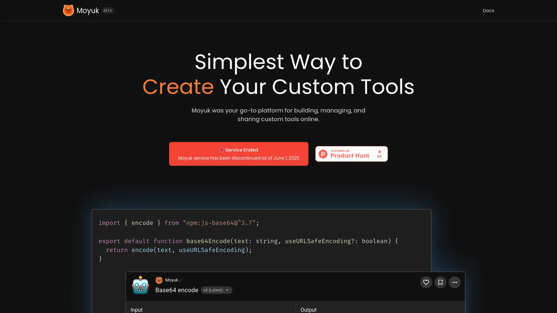 Moyuk — preview screenshot