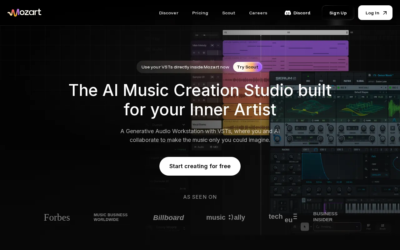 Mozart AI — preview screenshot