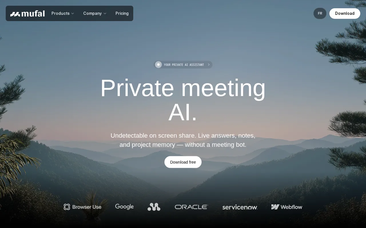 Mufal — preview screenshot