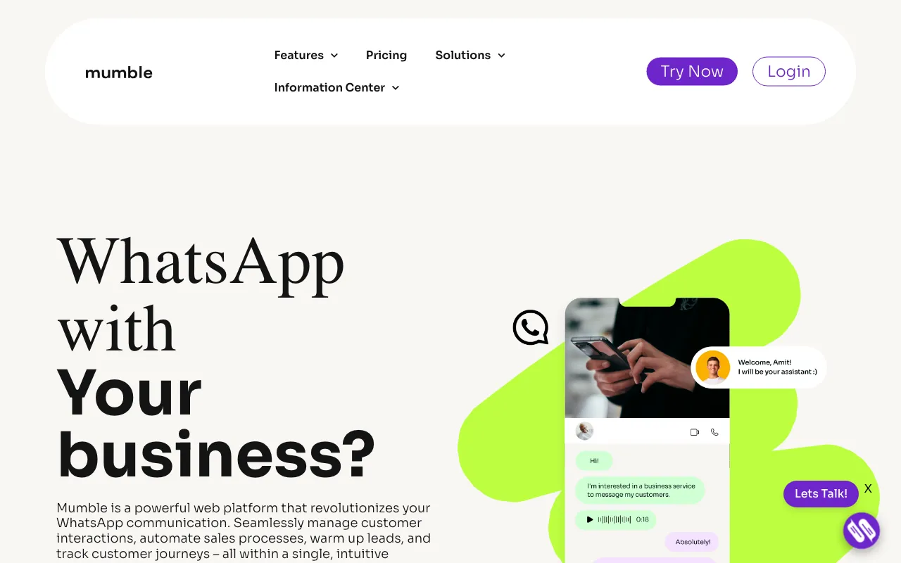 Mumble — preview screenshot