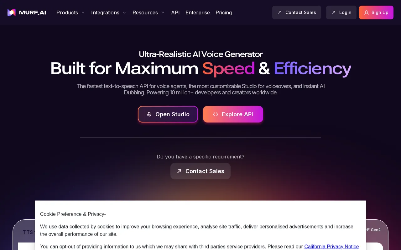 Murf AI — preview screenshot