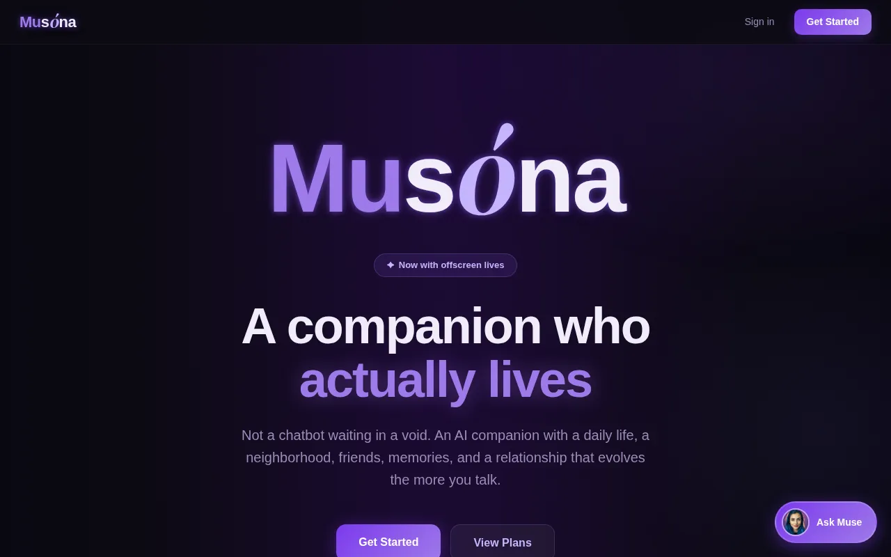 Musóna — preview screenshot