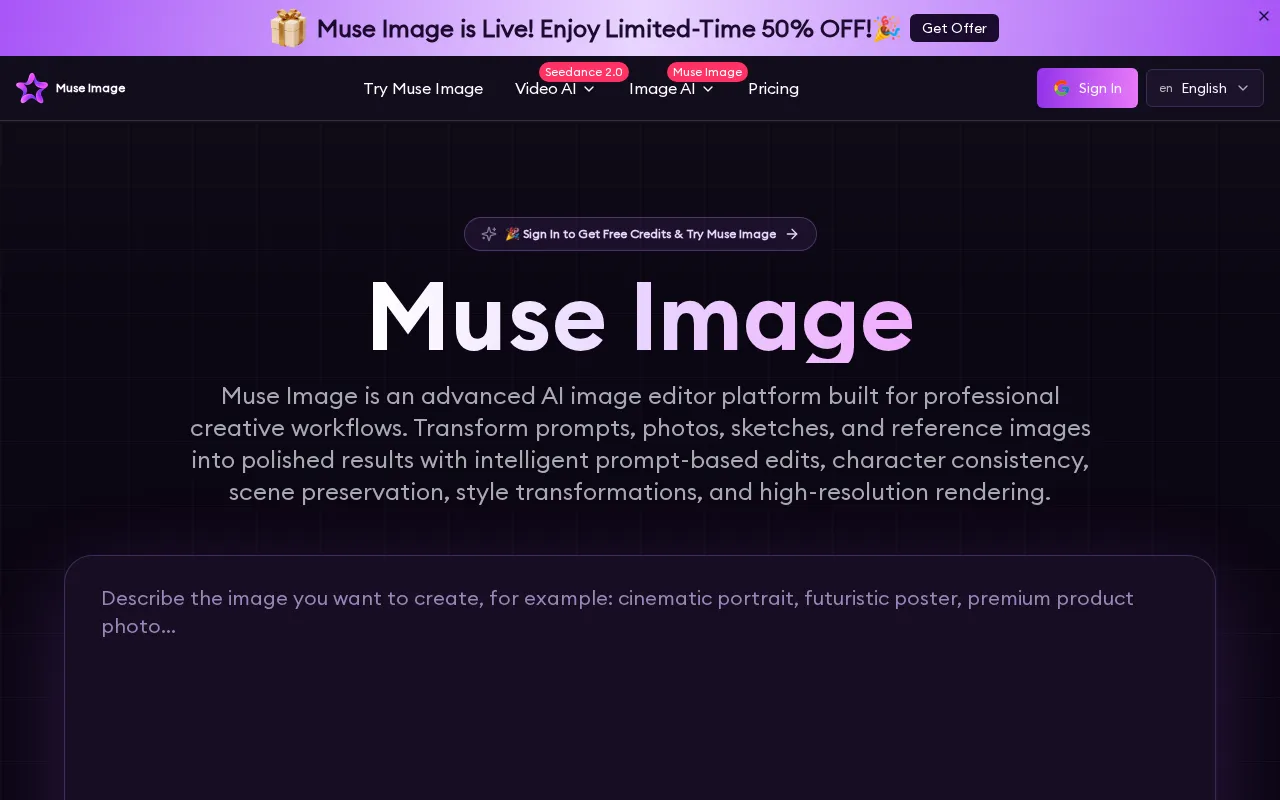 Muse Image — preview screenshot