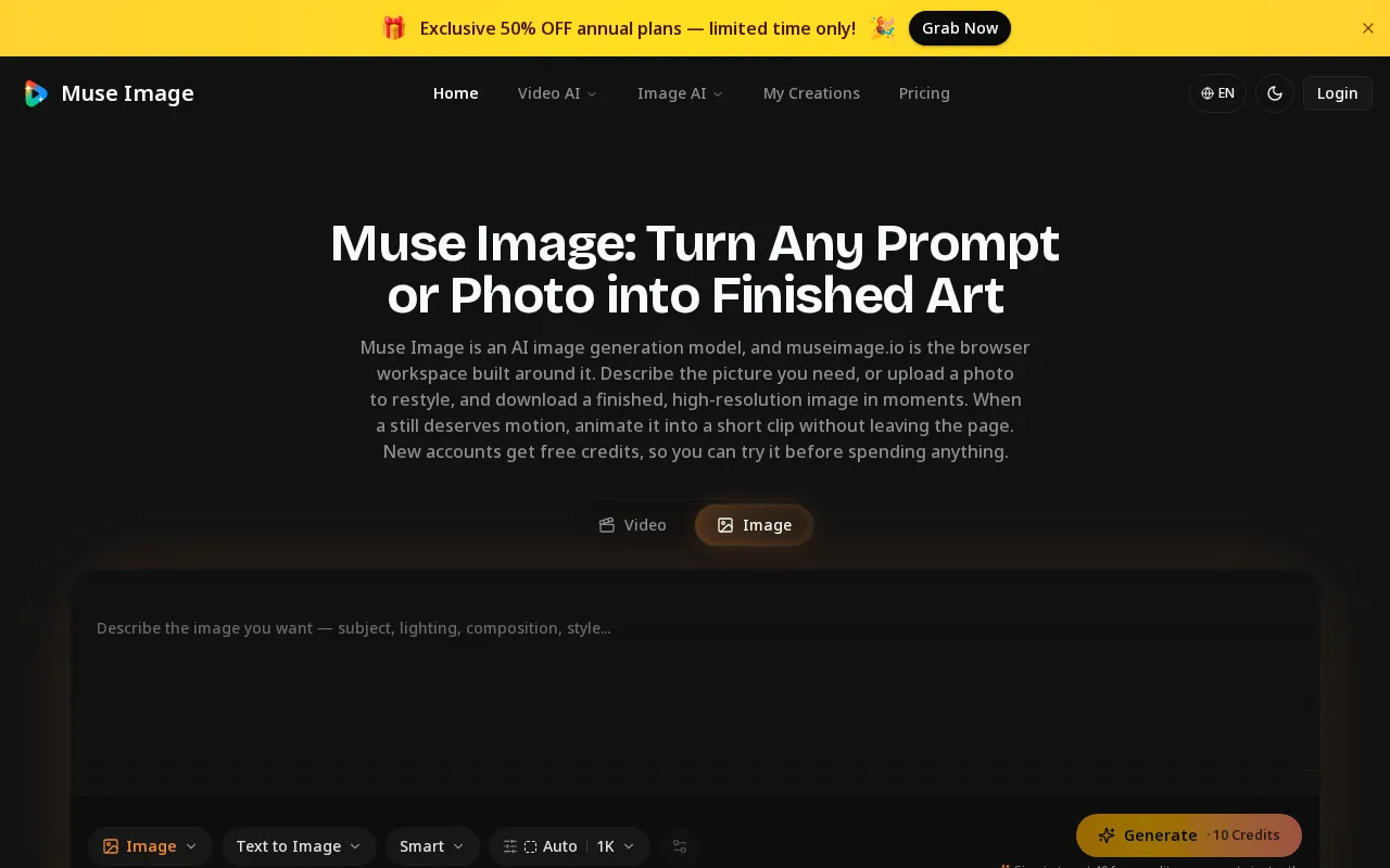 Muse Image — preview screenshot