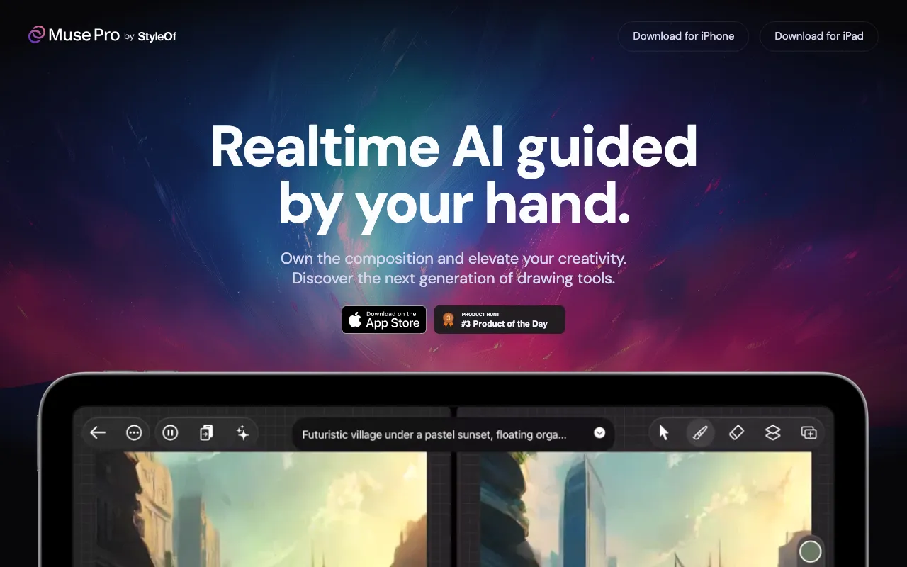 Muse Pro — preview screenshot