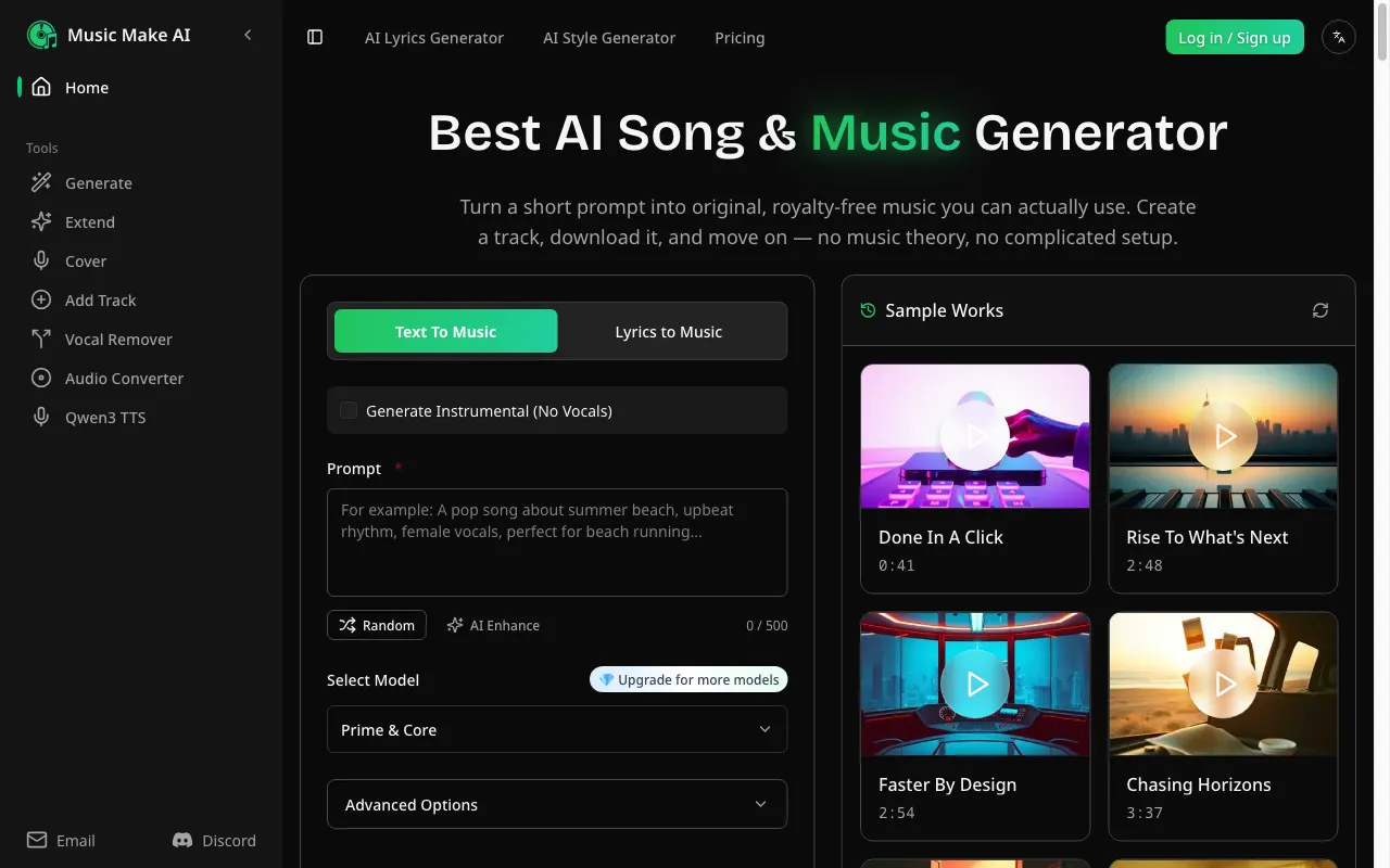 Music Make AI — preview screenshot