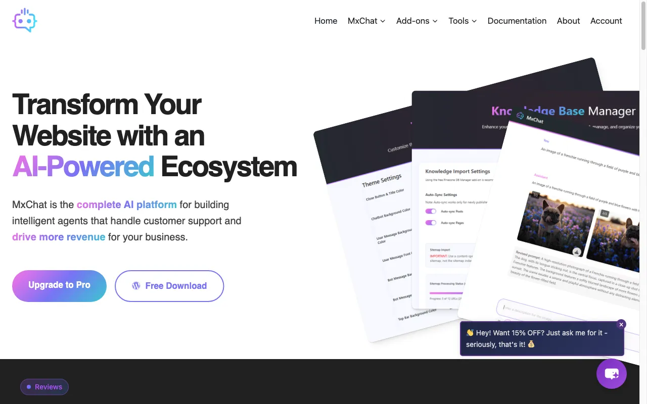 MxChat — preview screenshot