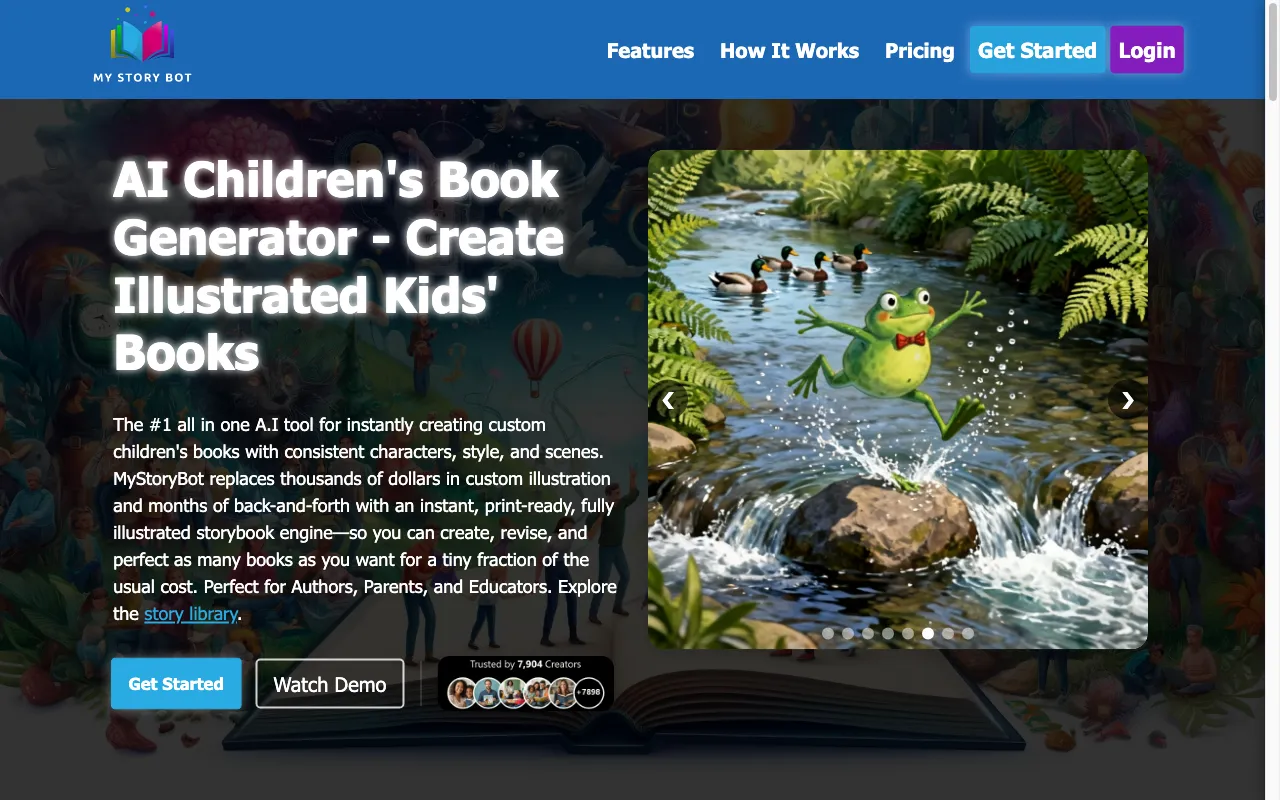 My StoryBot — preview screenshot