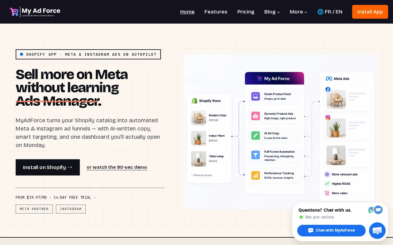 MyAdForce — preview screenshot