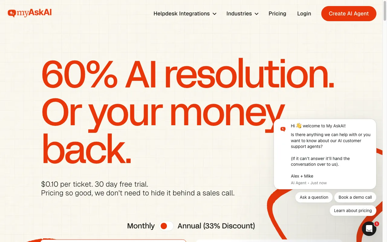 My AskAI — pricing page