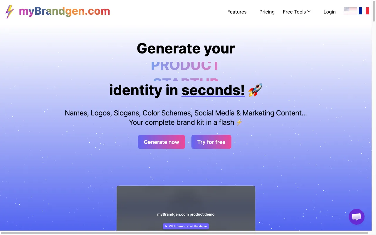 myBrandgen.com — preview screenshot