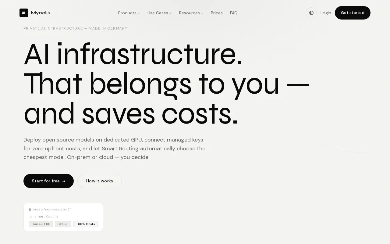 Mycelis — preview screenshot