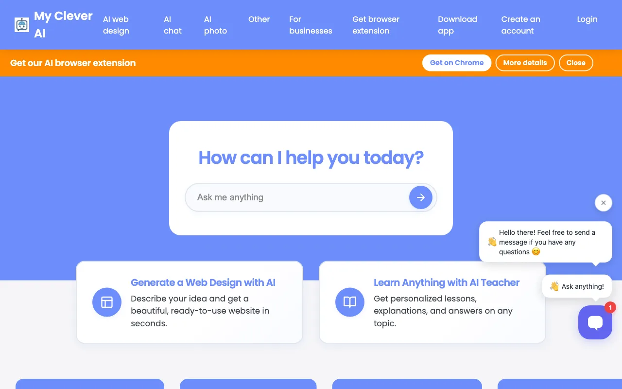 MyCleverAI — preview screenshot