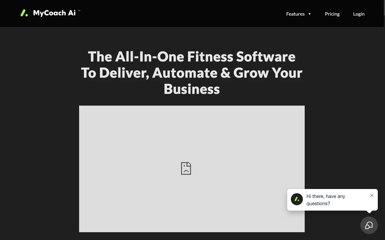 mycoachai.com — preview screenshot