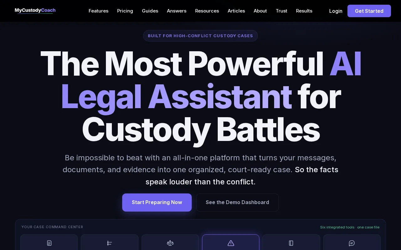 MyCustodyCoach — preview screenshot