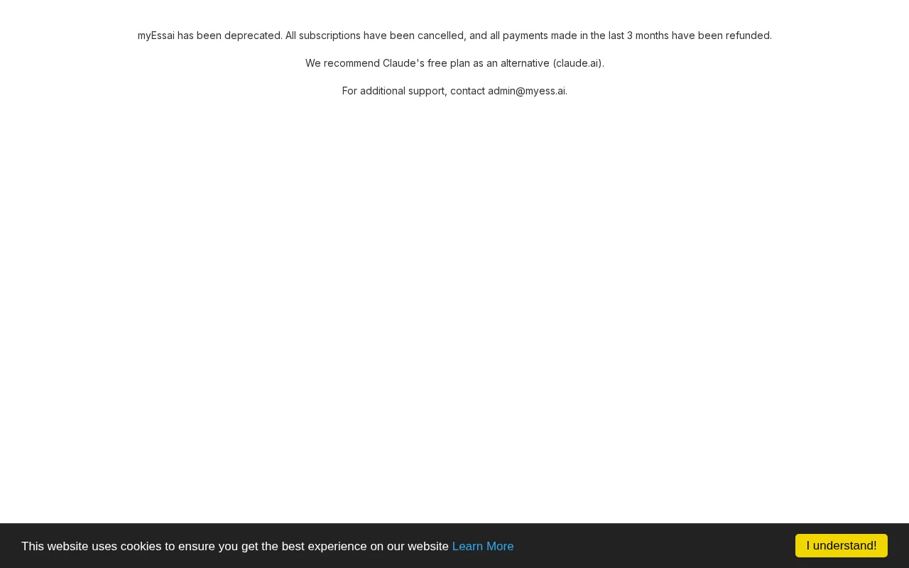myEssai — preview screenshot