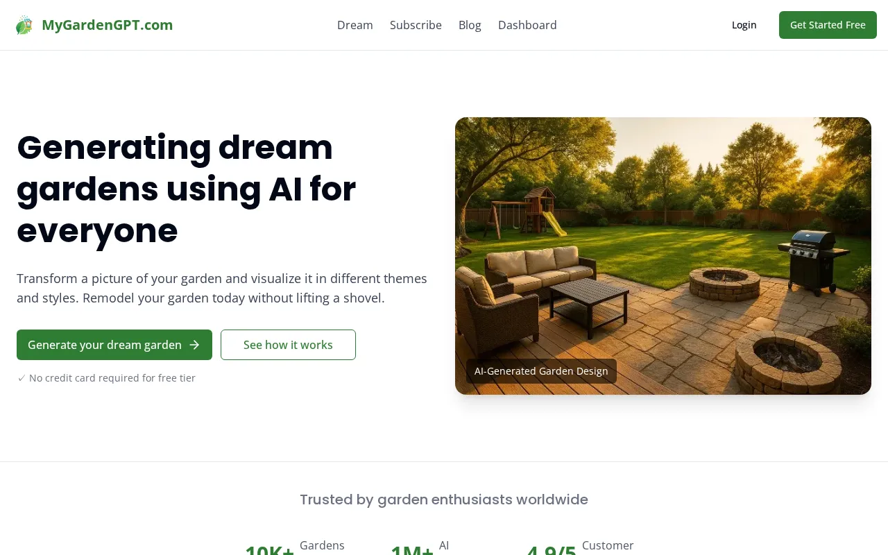 Mygardengpt — preview screenshot