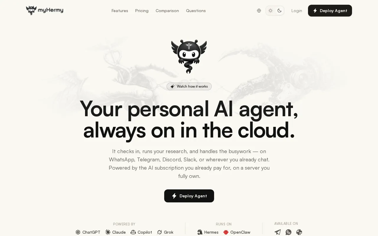 myHermy — preview screenshot