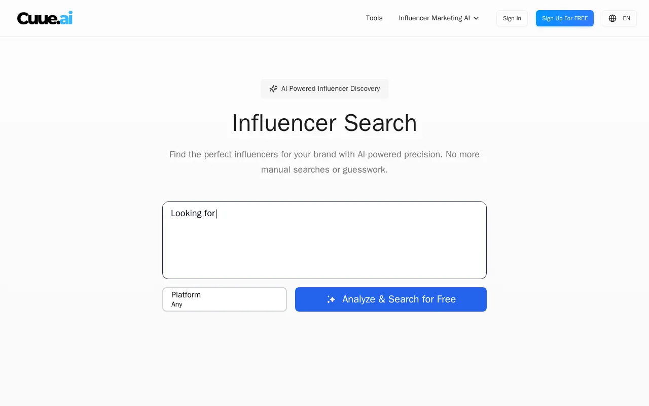 MyInfluencer — preview screenshot