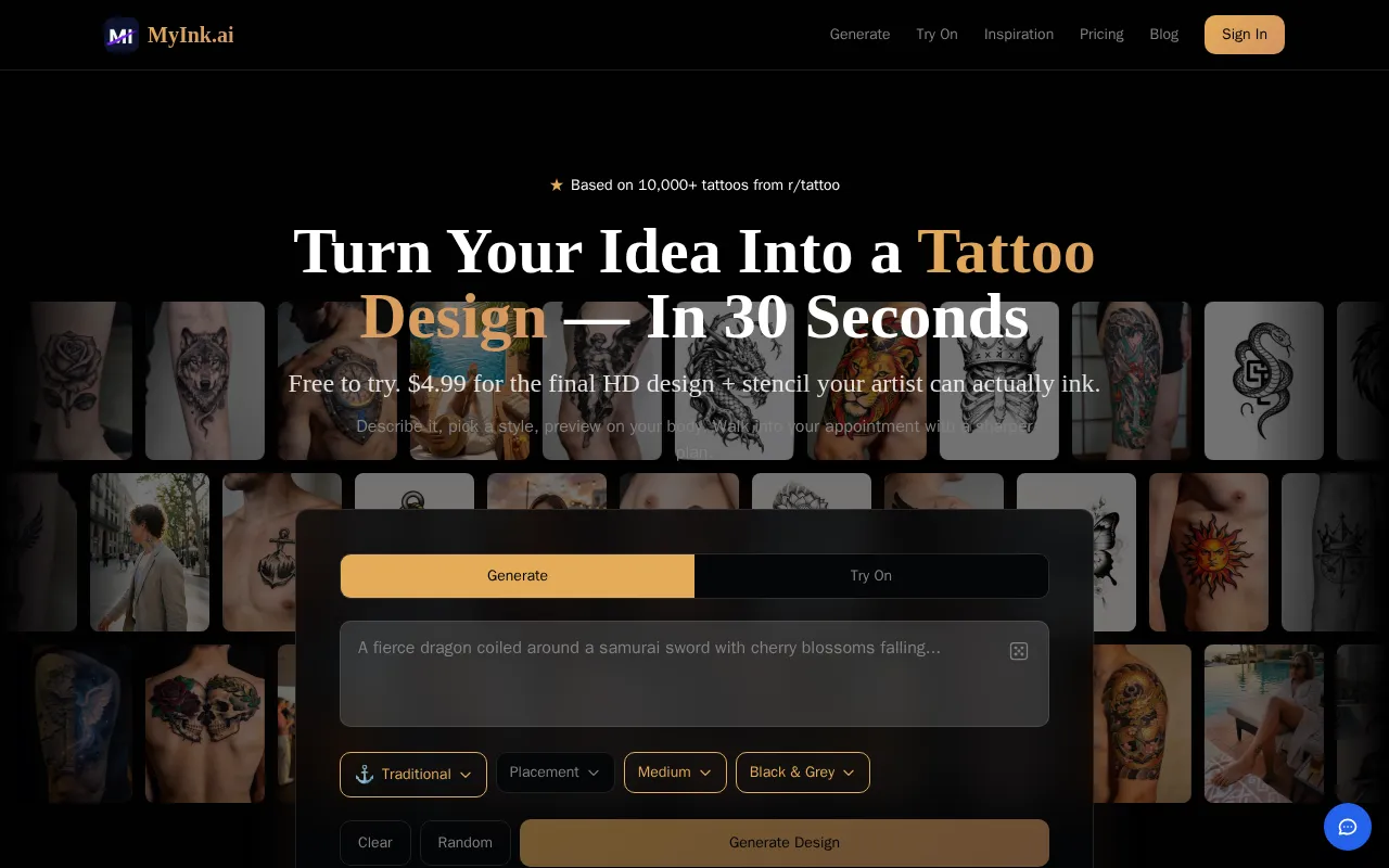 myink ai — preview screenshot