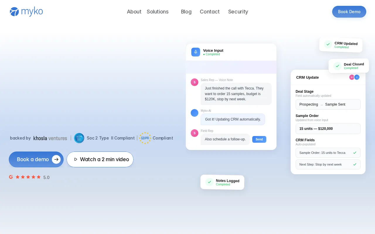 Myko AI — preview screenshot