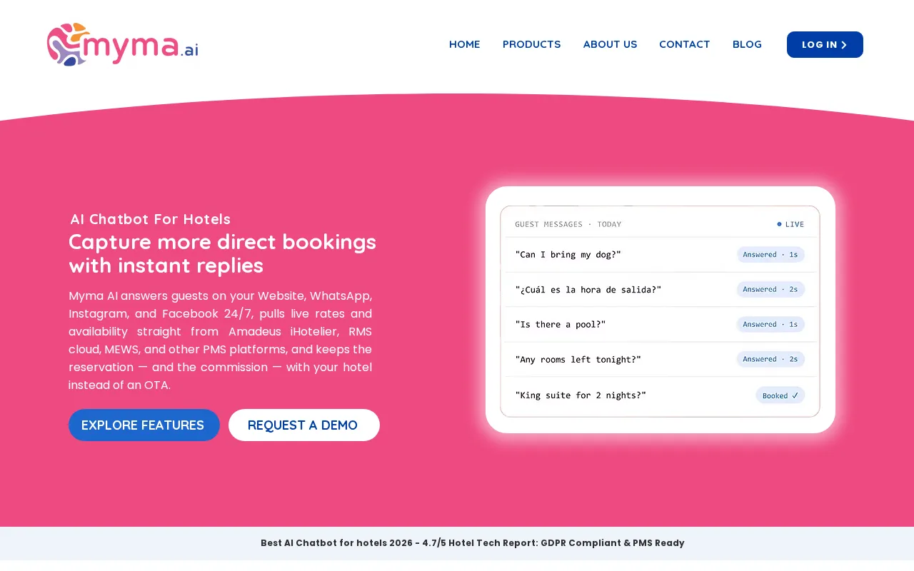 Myma AI — preview screenshot