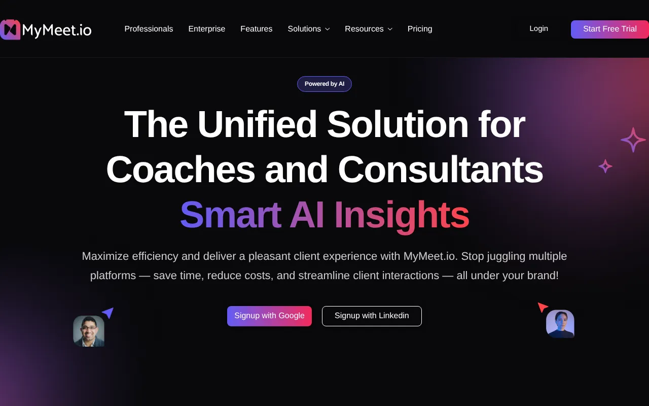 MyMeet.io — preview screenshot