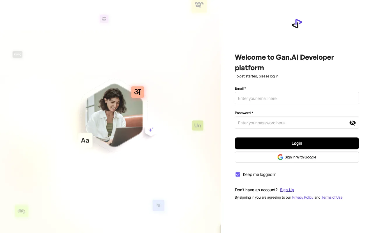 Myna-mini text-to-speech API by Gan.AI — preview screenshot