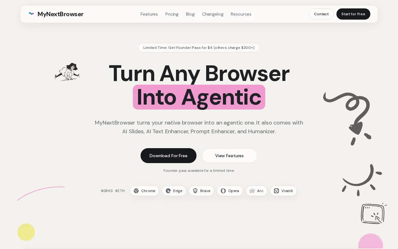 MyNextBrowser — preview screenshot