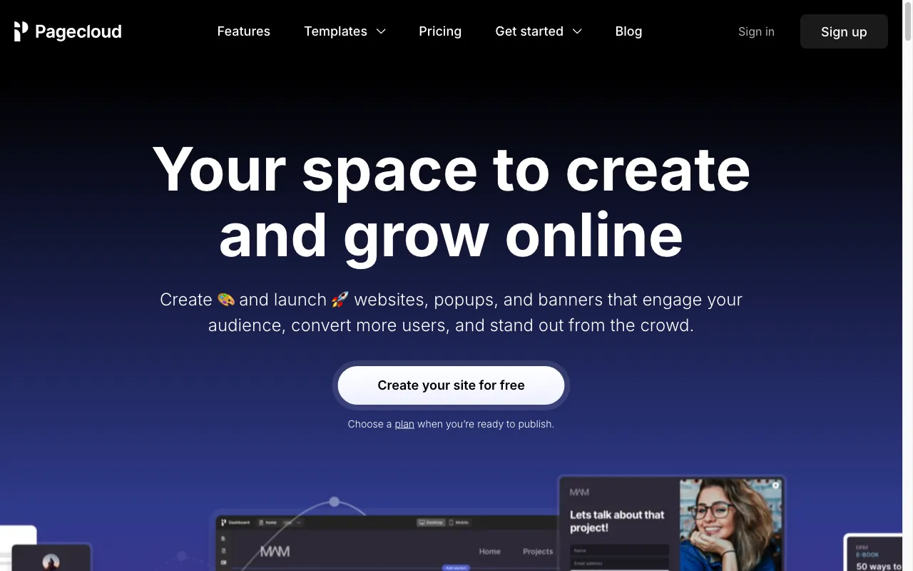 mypagecloud.com — preview screenshot