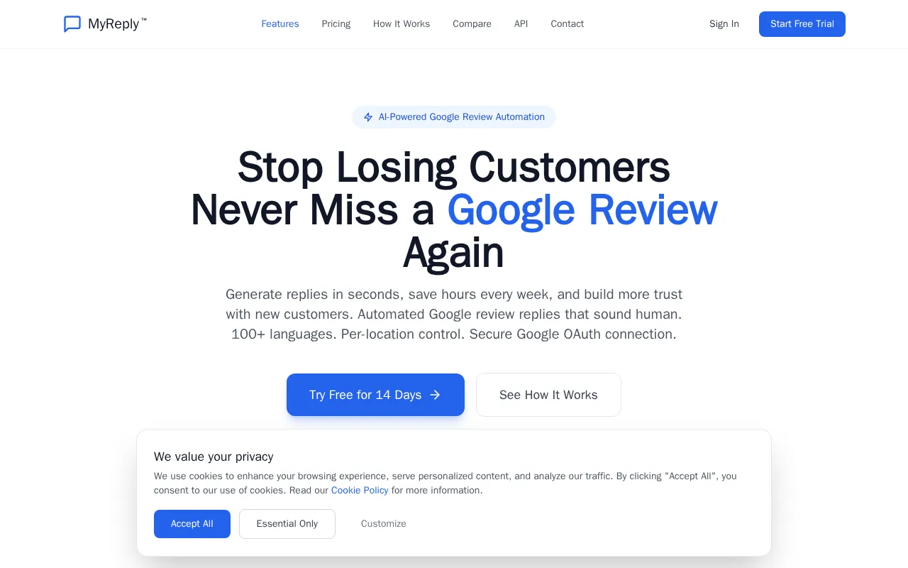 MyReply — preview screenshot