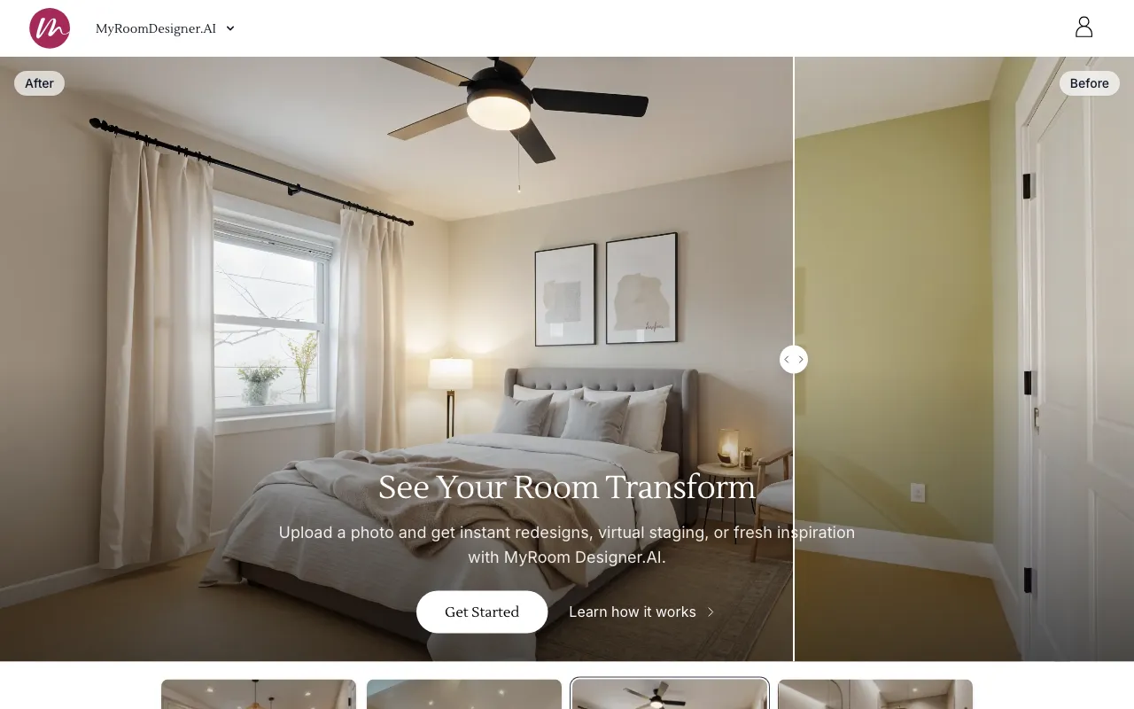 MyRoomDesigner.ai — preview screenshot