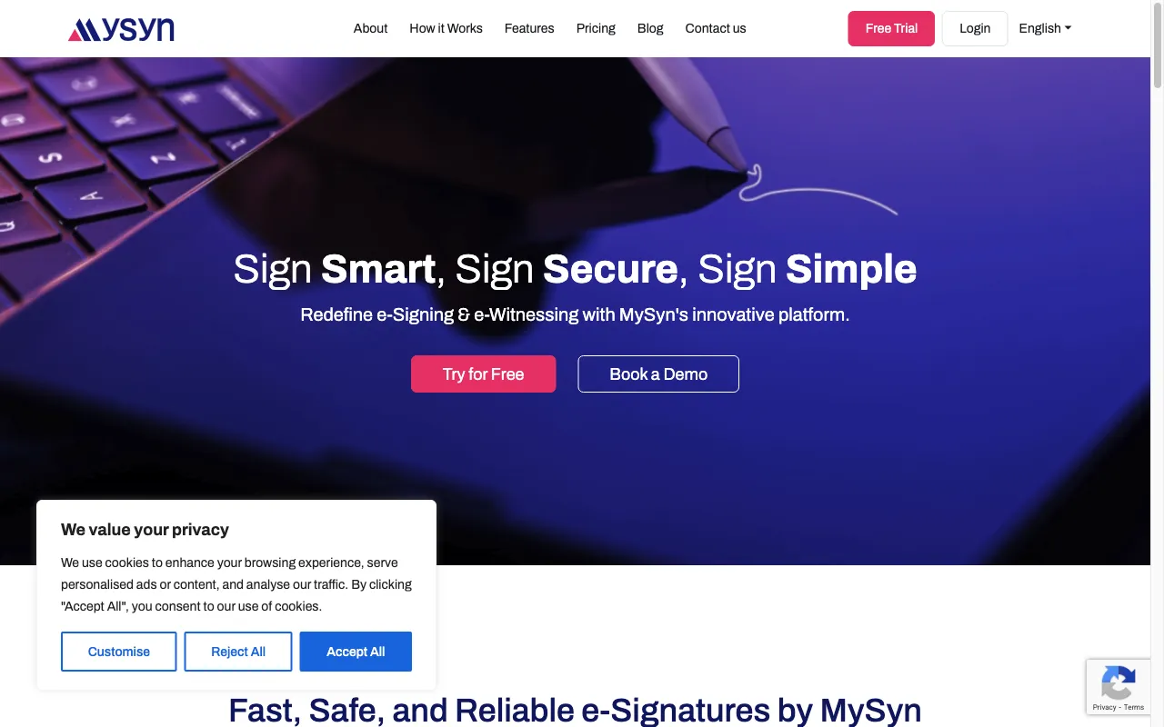 MySyn — preview screenshot