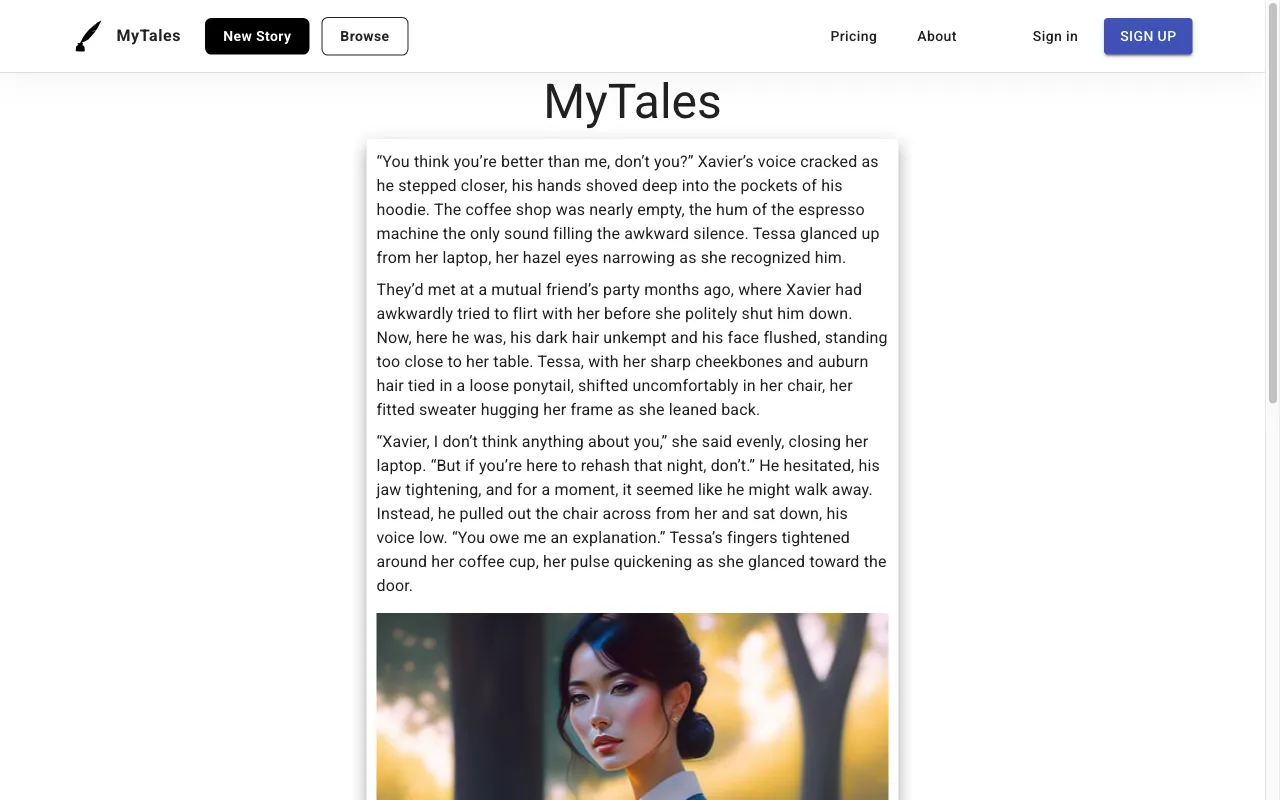 MyTales — preview screenshot