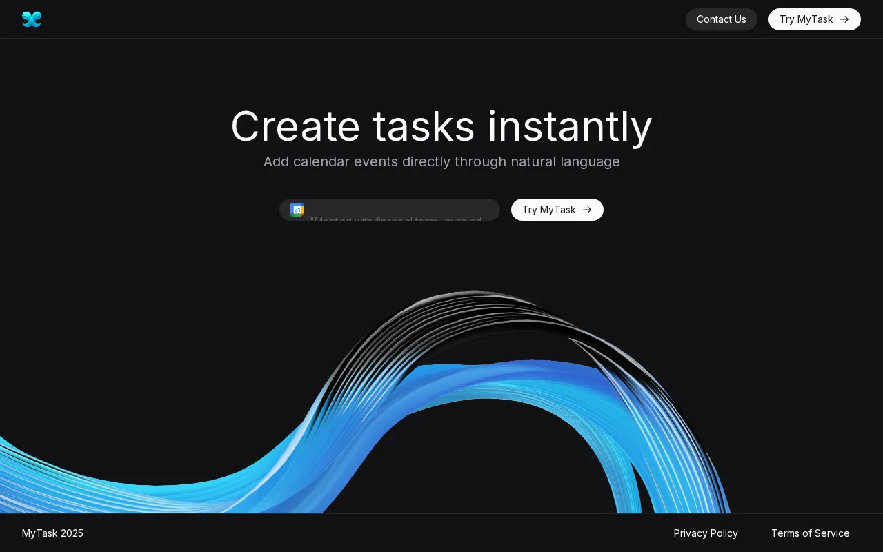 MyTask — preview screenshot
