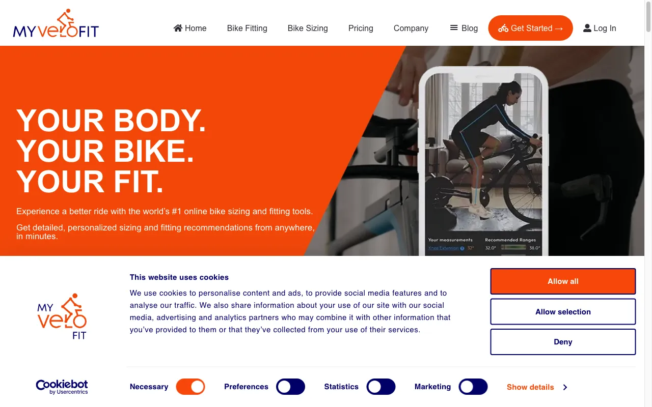 MyVeloFit — preview screenshot