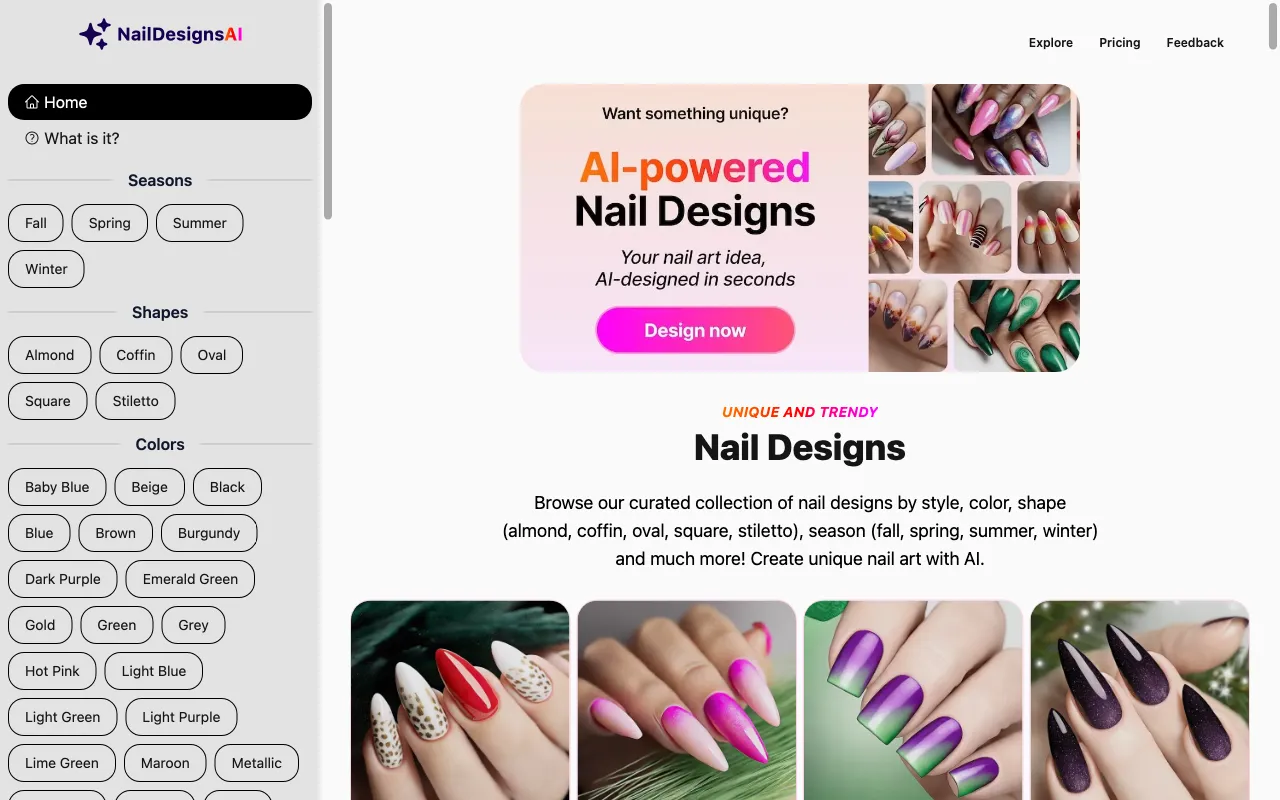 NailDesignsAI — preview screenshot