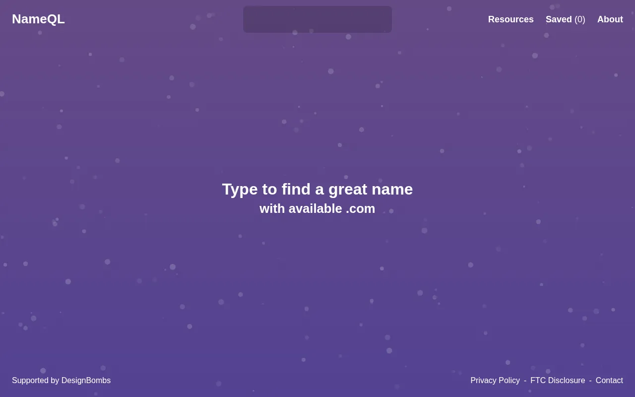 NameQL — preview screenshot