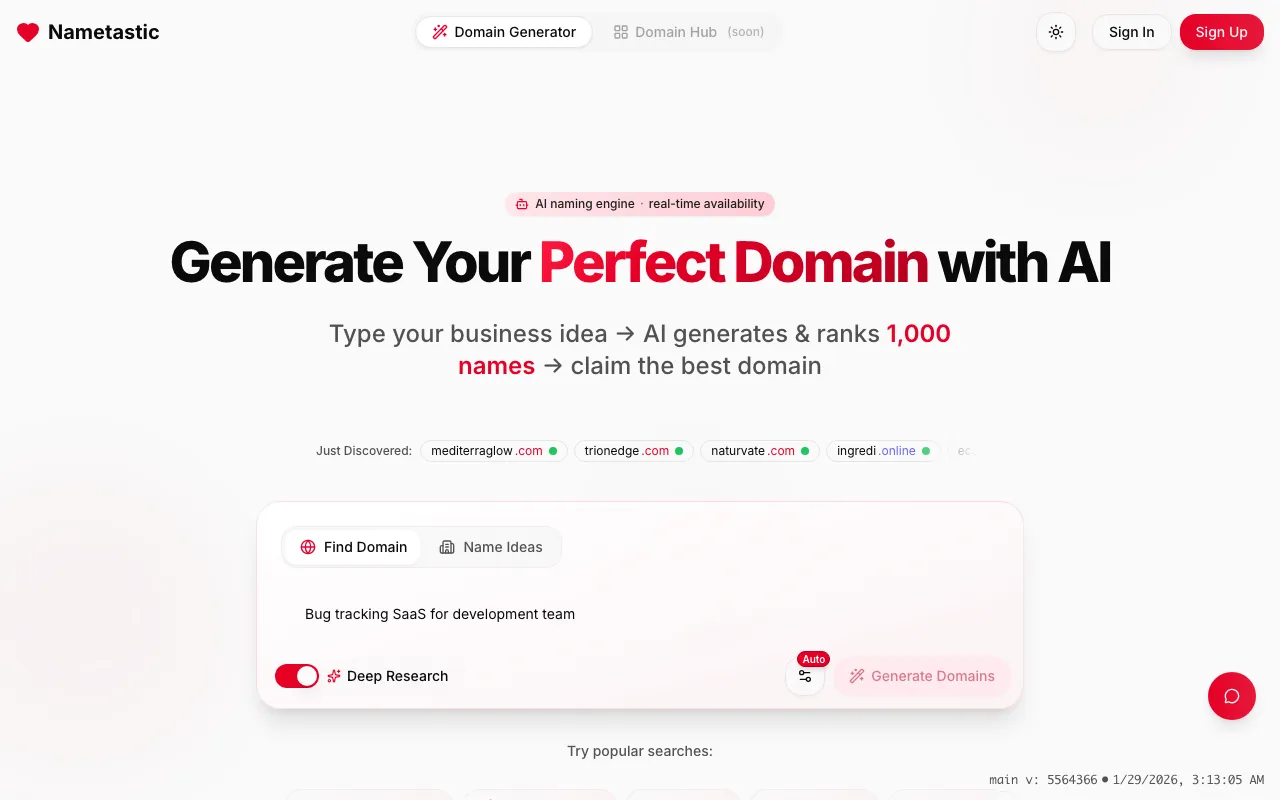 Nametastic — preview screenshot