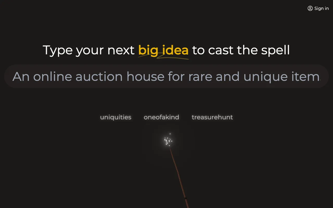 Namewizard.ai — preview screenshot