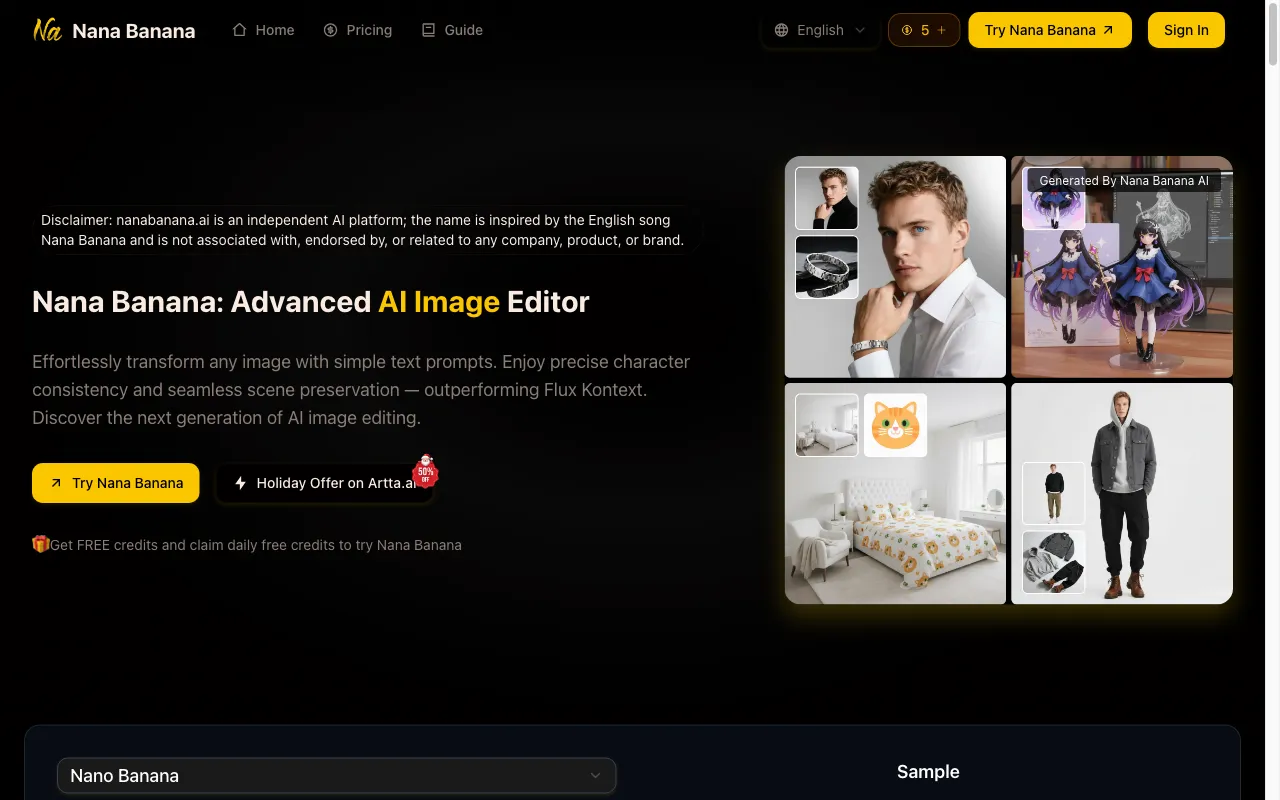 Nana Banana — preview screenshot