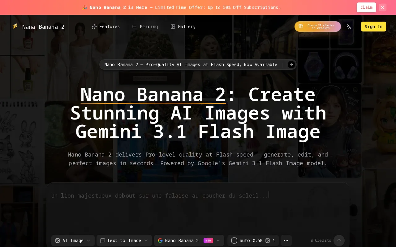 Nana Banana 2 — preview screenshot